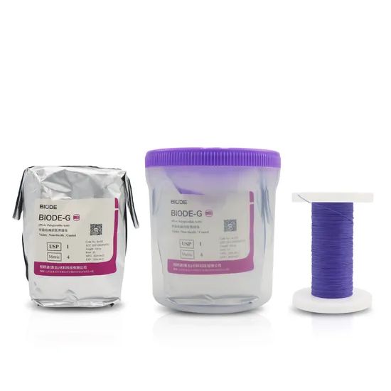 Non-Sterile Surgical Sutures (PGA Thread) HS Code 30061000 Specification SGS Model NO. All Size Reel One Reel / Box Origin China, - Image 3
