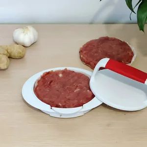 Plastic Kitchenware Home and Kitchen Tool Meat Patty Machine Burger Press (17010) - Image 3