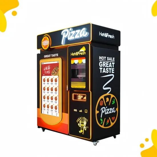 Pizza Cone Machine Pizza Vending Machine Fast Foodpizza Boxes for Vending Machine - Image 1