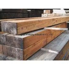 Wooden Sleeper UIC BS Rail Plain 1.1*1.1*0.8 110*110*80cm BS China ISO9001 - Image 4