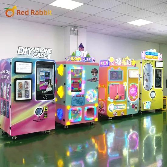 Red Rabbit LED Lighting Vending Jigsaw Puzzle Cutting Machine Compact Structure Exhibition Halls Jigsaw Puzzle Vending Machine - Image 5