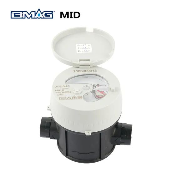 Bmag R400 115mm Length Plastic Body Rotary Piston Volumetric Water Meter - Image 6
