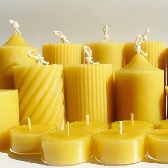 Stock CAS 8006-40-4 Multipurpose Raw Material Natural Beeswax for Handmade Crafts Cosmetics Food Packaging - Image 5