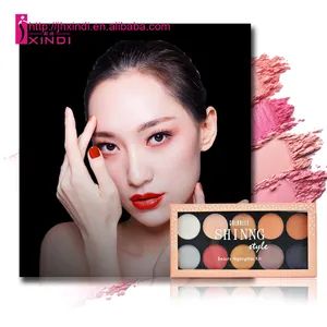 10 Colors Eye Shadow Pallete Usage Skin Form Powder Origin China Trademark OEM Used for Women Model NO. ES854 HS Code - Image 3