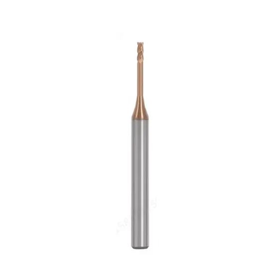 Multi-Layer Ticn Coated Inner R Solid Carbide End Mill for Abrasive Material and Composite Component Machining - Image 3