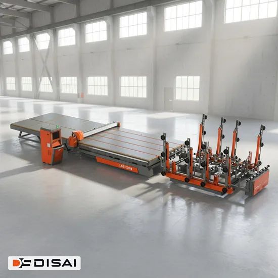 Integrated CNC Glass Cutting Line with Loading, Cutting & Breaking for Ultimate Scale Panel Operations in Large Construction, Energy Systems, Vehicle Production - Image 1