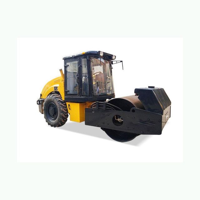 road roller compactor smooth drum type high performance machine suitable for compacting asphalt layers soil and gravel in road construction and industrial projects - Image 5