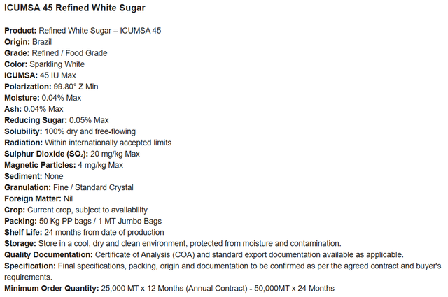 ICUMSA 45 RBU Sugar | 99.8% Purity | Premium Export Grade | Bulk Wholesale Supply - Image 3