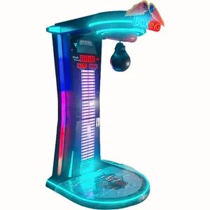 Boxing King Coin Operated Indoor Sport Games Intelligent Wall Boxing Gloves Machine - Image 3