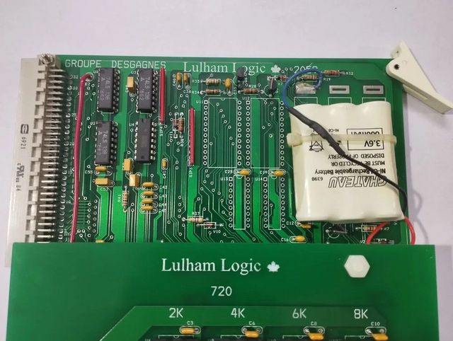 Lulham Logic 2059 & 720 Memory Board Revision Rev-2 Make: Lulham Logic Model No: 2059 & 720 Product: Memory Board Model Number 2059 & - Image 2