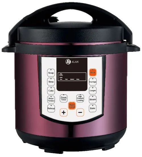 LCD Display Electric Air Fryer Cooker All Smart Two Lid Cookers High Pressure Electrical in One - Image 1