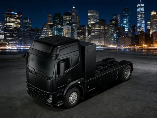 Modern Electric Tractor Boasting Advanced Driver Assistance and Safety Systems - Image 4