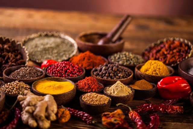 Chilli , Cumin, Turmeric, Ginger, Coriander, Black Pepper, Cardamom, Fenugreek, Fennel, and Celery - Image 4