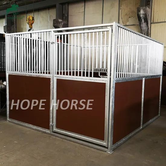 Safe and Portable Australian Standard Portable Galvanized Horse Stable Panel Stall House Equipment - Image 2