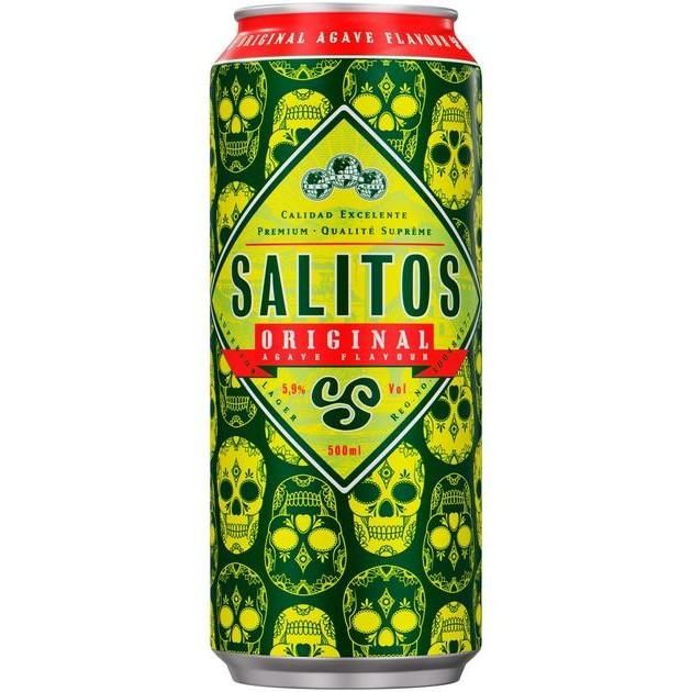 Salitos Tequila Beer Original Agave Flavour 500ml Can Color light Place of Origin EU Feature alcoholic beer Manufacturer Premium Brands GmbH - Image 1