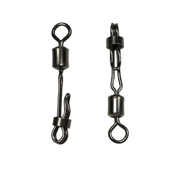 Top Quality Quick Sub-Clamp Two Way Side Line Rolling Fishing Swivels - Image 1