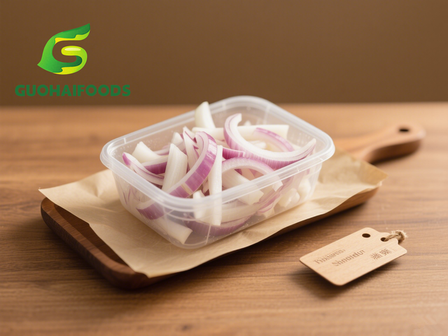 sell IQF red onion strips/ Frozen onion strips china factory price guohai frozen fruits and vegetables - Image 1