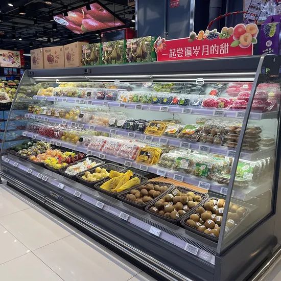 Remote Type Vertical Commercial Refrigration Multideck Fridge Freezers Refrigerator - Image 1