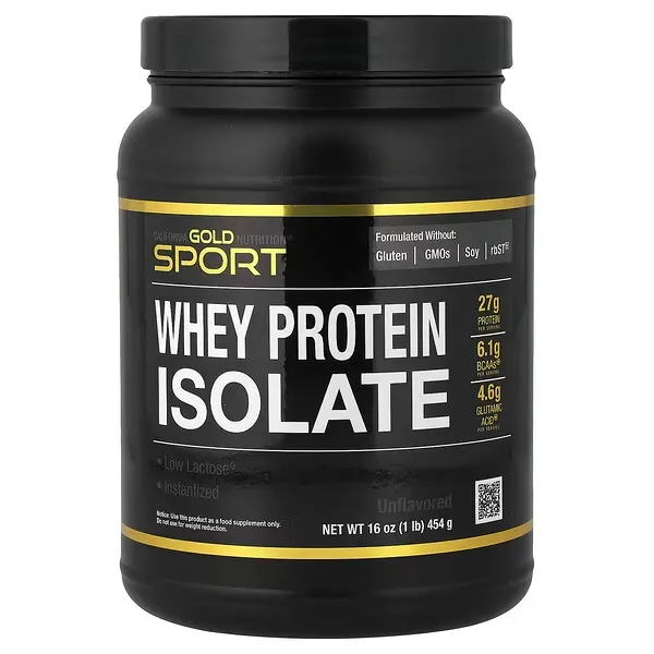 Wholesale Whey Protein Isolate, Unflavored, 1 lb (454 g) - Image 1