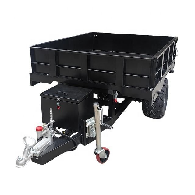 Heavy Duty Utility Tilt Dump Cargo Box Trailer Hydraulic Tipper Trailer - Image 4