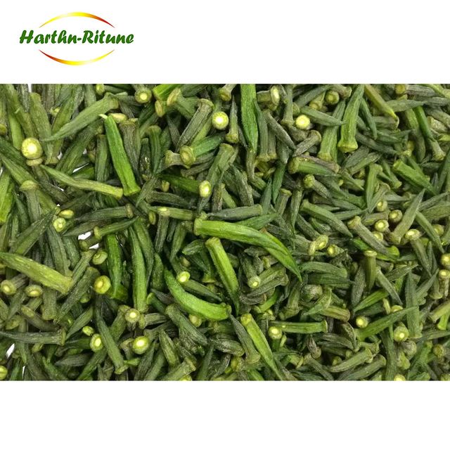 Hot Selling Healthy Snack Vacuum Fried Okra Crisp Vegetable Chips - Image 3