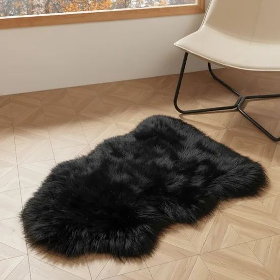 Luxurious Soft Acrylic Fiber Sheepskin Shaggy Rug for Comfort - Image 6