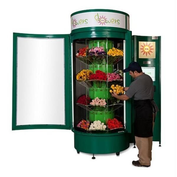 24 Hour Flower Vending Machine Automatic Fresh Flower Bouquet Dispenser Smart Self Service Retail Kiosk - Image 4