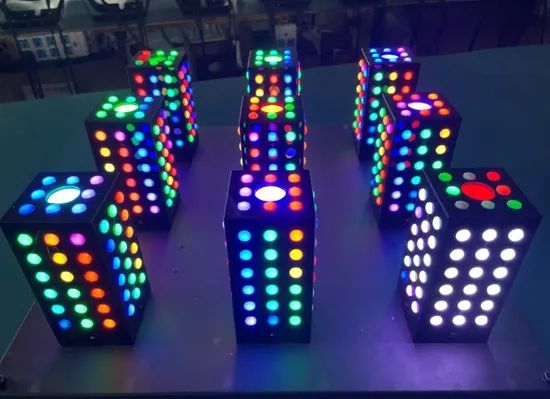 New 3D LED Pixel Corn Matrix Curtain Light for Ceiling Wall Decor Screen Background - Image 5