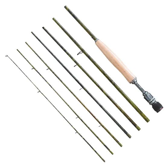 China Weihai Customized 9' 7PCS Carry Case Travel Fly Fishing Rods - Image 1