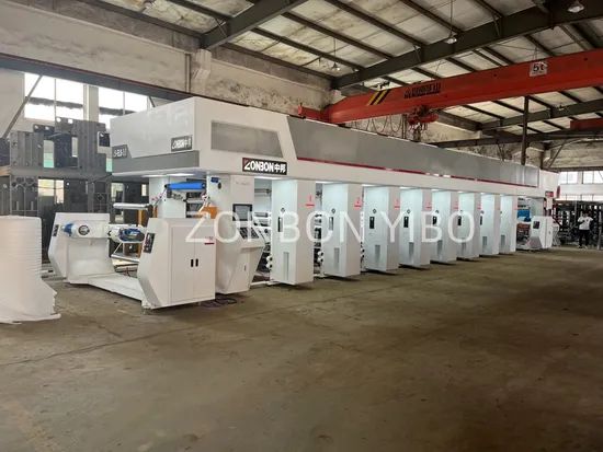 Three Motor Seven Motor System Medium-Speed Plastic Film Rotogravure Printing Machine - Image 2