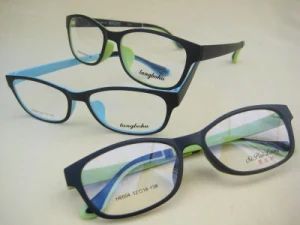 Simple Designed PC Student Optical Frame Style Simple HS Code 90041000 Usage For Optical Frame Color Black Certificate CE/FDA - Image 1