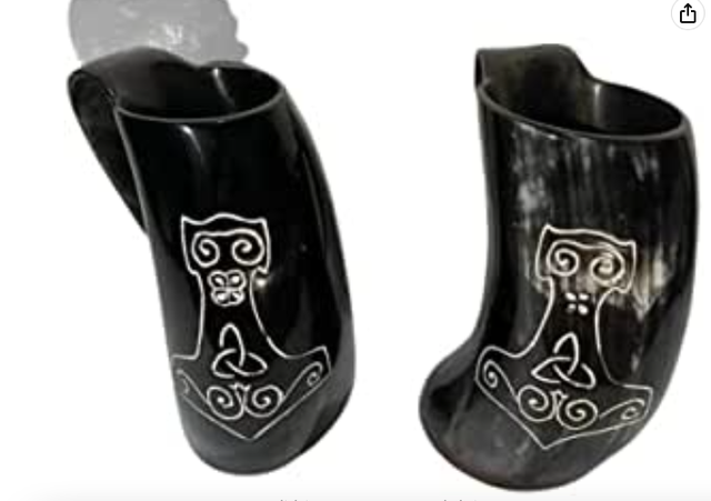 Cow Horn Mugs - Image 4