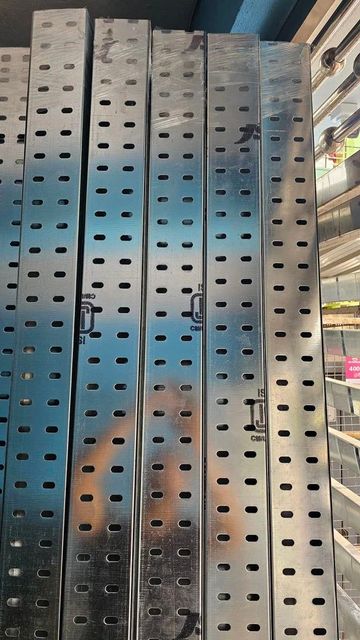 Perforated Cable Trays Length 2.5 m JSW 2.5 meter Finish Pre-Galvanized (GI) Cover Requirement With - Image 12