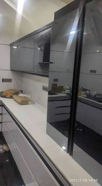 Modular Kitchen Cabinets Appearance Modern Pattern Design Plain Product Type Standard Kitchen Design U-Shape Weight Capacity - Image 8