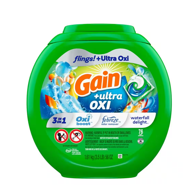 Gain flings Original + Aroma Boost 3-in-1 Liquid Laundry Pods 96 ct - Image 4