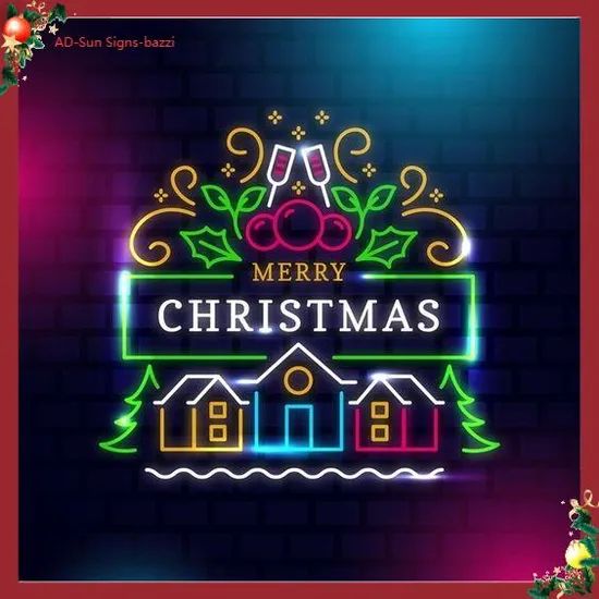 Colorful & Bright LED Neon Lights for Christmas Tree Party Decor - Image 5