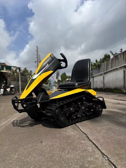 Electric Snowmobile Tracked Vehicle Unique ATV - Image 2
