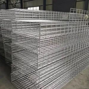 High Quality Galvanized Steel Wire Mesh Cable Tray Bracket with Connector Accessories - Image 4