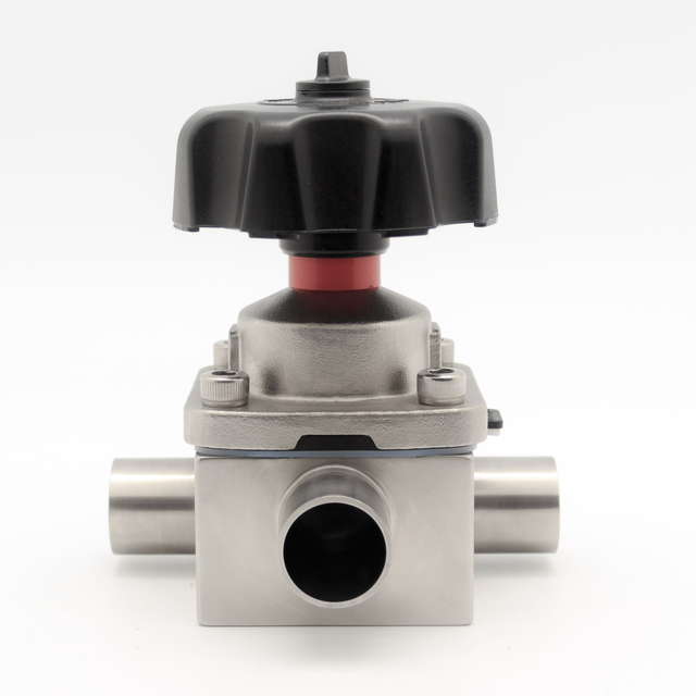 Sanitary Diaphragm Valve for Hygienic Fluid Control, PTFE/EPDM Hygienic Diaphragm Valve - Image 2
