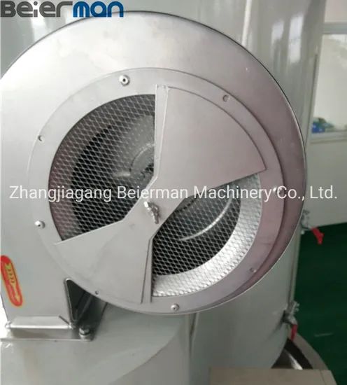 Model 5.5kw Mixing 36kw Heating Power Vertical Stainless Steel Plastic Pellets Coloring Mixing Drying Machine - Image 5