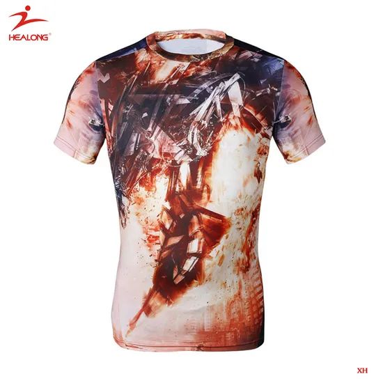 Latest Design Men Custom Blank Cheap Cotton T Shirt Model NO. XH Season Summer Logo Customized Pattern Printed Technics - Image 5