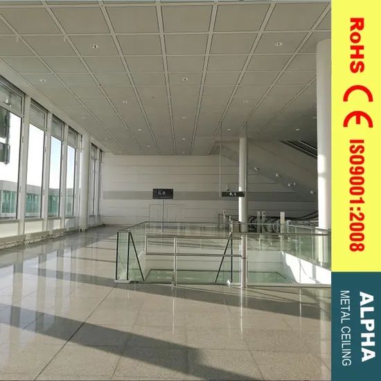 Aluminum Metal Designed Concealed Clip in Suspended Ceiling Origin China Surface Flating Trademark ALPHA Size - Image 5