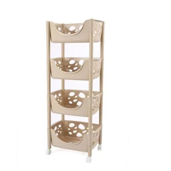 Fplastic Detachable Kitchen Bathroom Storage Shelves Rack - Image 3