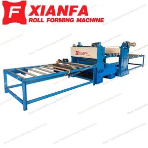 Steel Plate Patterns Embossing Making Machine Iron Plate Dimpler Making Equipment Steel Plate Embossing Cutting Line - Image 1