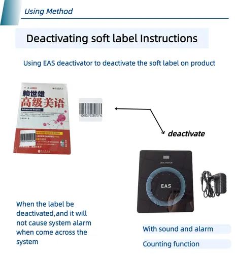 EAS Security Labels Anti Theft Magnetic Security Labels EAS Label - Image 5