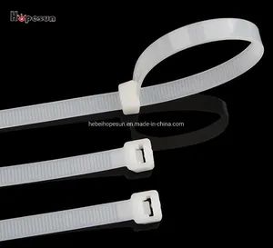 Self-Locking Nylon Cable Tie with Mor Color Model NO. 09 Origin China Size 3.6X203mm Material Nylon Fire Rating 94V2 Trademark - Image 1