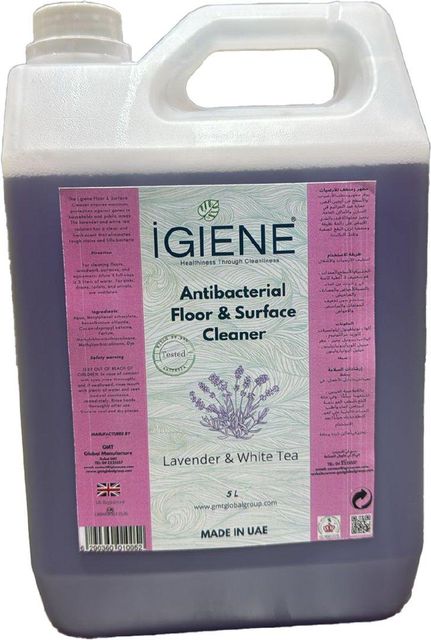 All Purpose Cleaner. Antibacterial Floor Cleaner 5L Size 5Liters Weight (kg) 5.2 Place of Origin UAE Dubai Certification ISO - Image 4