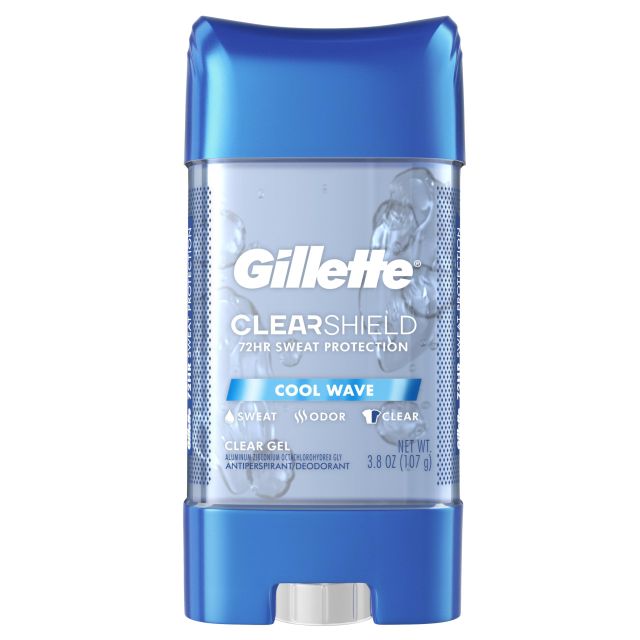 Gillette Antiperspirant Deodorant Gel for Men, 420 ml (70 ml x 6), 48h Invisible Sweat and Odour Protection, Artic Ice - Image 2