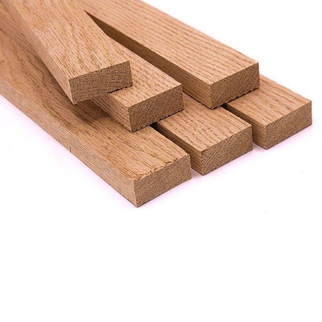 Top Quality Solid Oak Solid Oak Flat Square Edge Beading Strip - Image 4