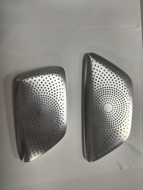 Matte Silver Speaker Horn Cover – High-Quality Audio Accessory for PA Systems & Speakers - Image 4